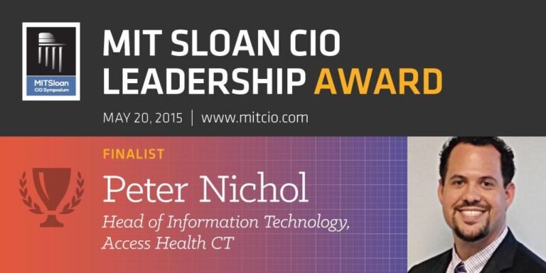 MIT Sloan CIO Leadership Award Finalist