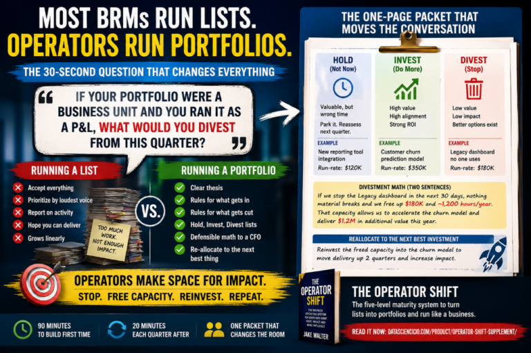 The Portfolio Question 90% of BRMs Can’t Answer
