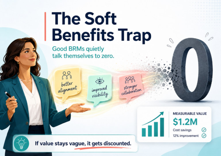 The ‘Soft Benefits’ Trap: How Good BRMs Quietly Talk Themselves to Zero