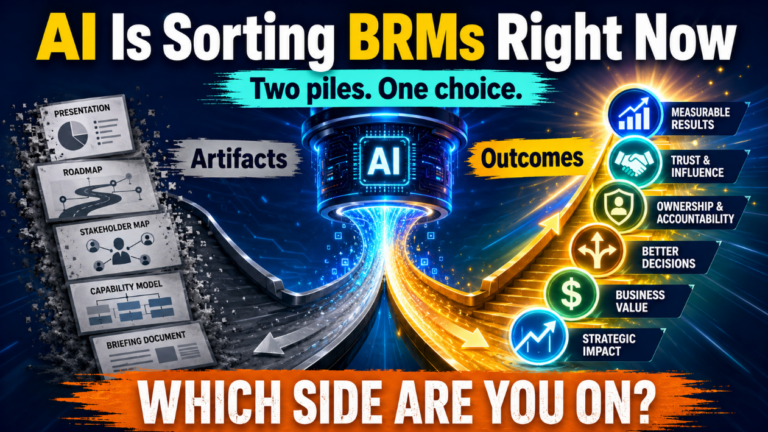 There Are Two Kinds of BRMs Right Now, and AI Is Sorting Them This Quarter